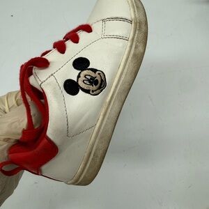 Disney White and Red Character Sneakers
